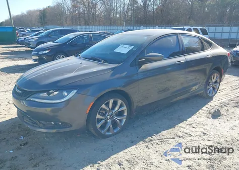 2016 Chrysler 200 S from USA, damaged, VIN 1C3CCCBG7GN134845